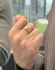 Exclusive GOLDEN HILLRING - Oro 10K
